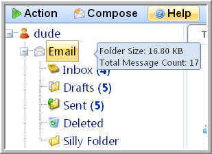 Total Email Size